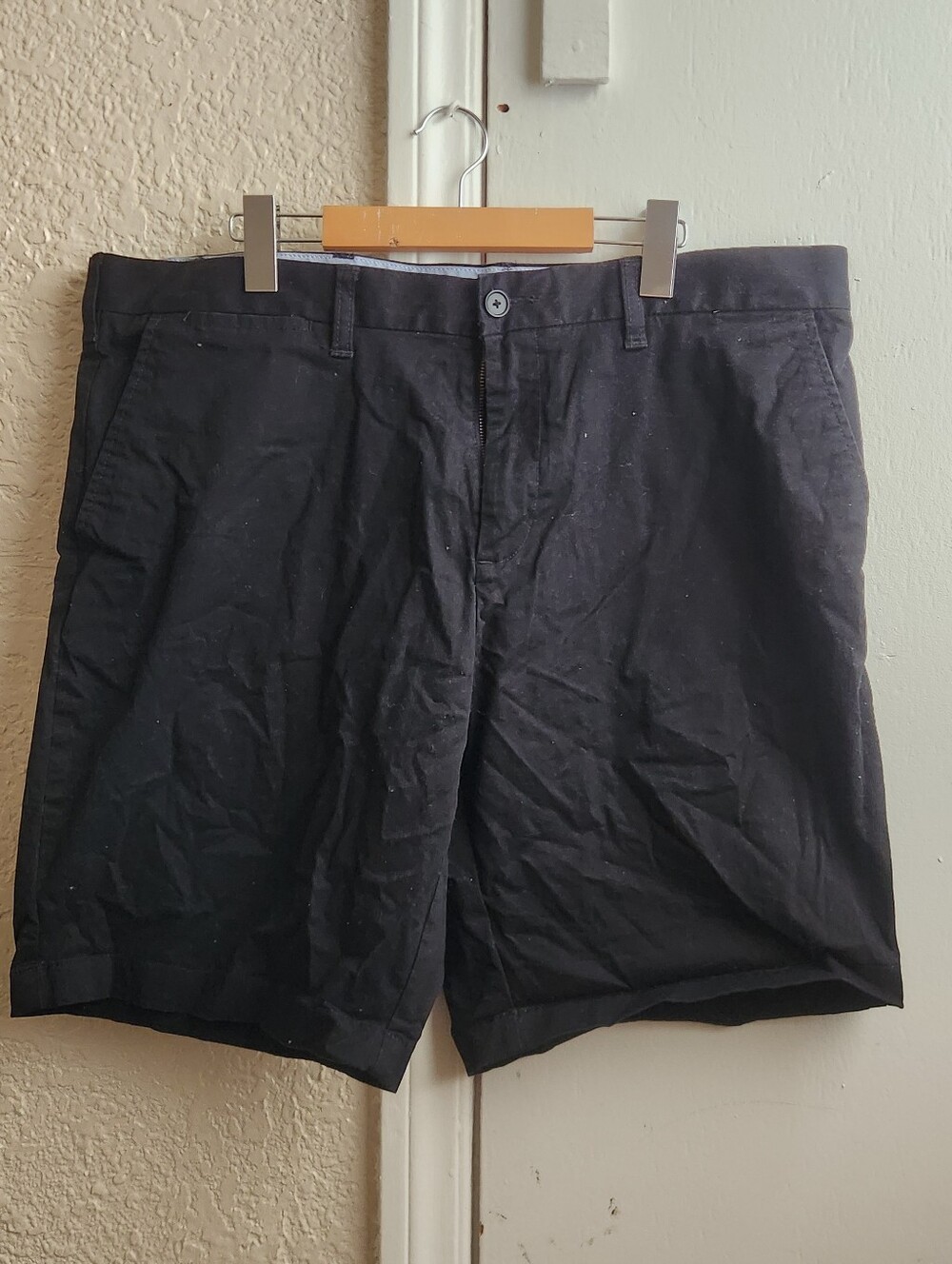 Tommy Hilfiigher - Classic Black Cotton Shorts